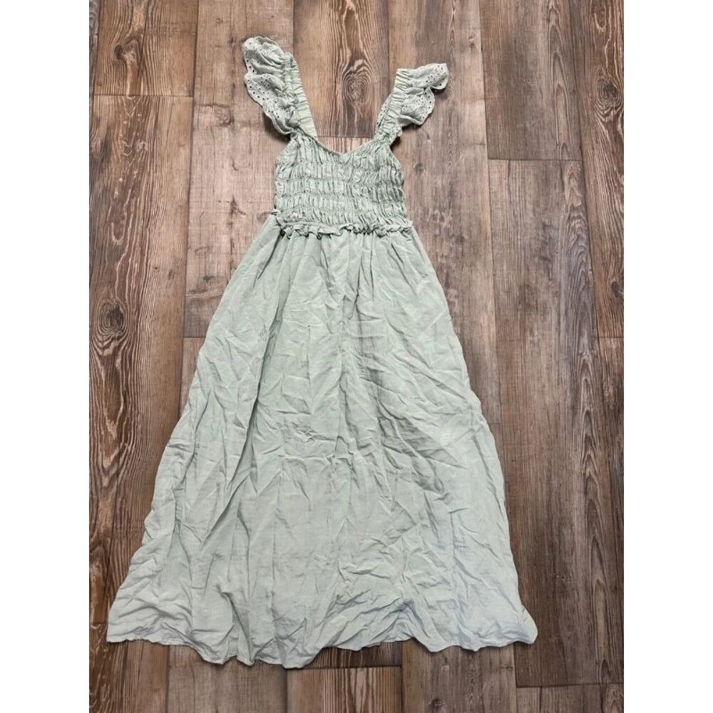 Smocked bodies ruffled straps